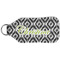 Ikat Sanitizer Holder Keychain - Large (Back)