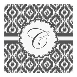 Ikat Square Decal - Large (Personalized)
