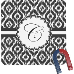 Ikat Square Fridge Magnet (Personalized)