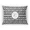 Ikat Throw Pillow (Rectangular - 12x16)