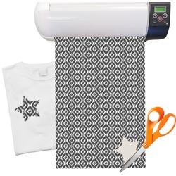 Ikat Heat Transfer Vinyl Sheet (12"x18")