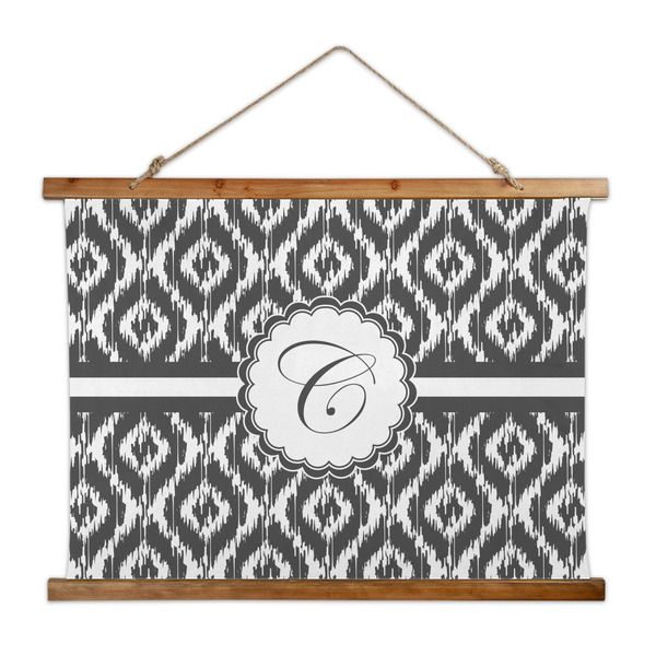 Custom Ikat Wall Hanging Tapestry - Wide (Personalized)