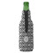 Ikat Zipper Bottle Cooler - BACK (bottle)