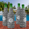 Ikat Zipper Bottle Cooler - Set of 4 - LIFESTYLE