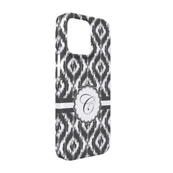 Ikat iPhone Case - Plastic - iPhone 13 Pro (Personalized)