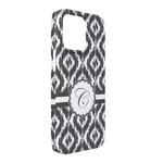 Ikat iPhone Case - Plastic - iPhone 13 Pro Max (Personalized)