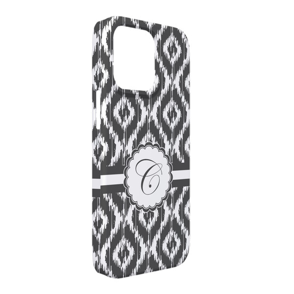 Custom Ikat iPhone Case - Plastic - iPhone 13 Pro Max (Personalized)