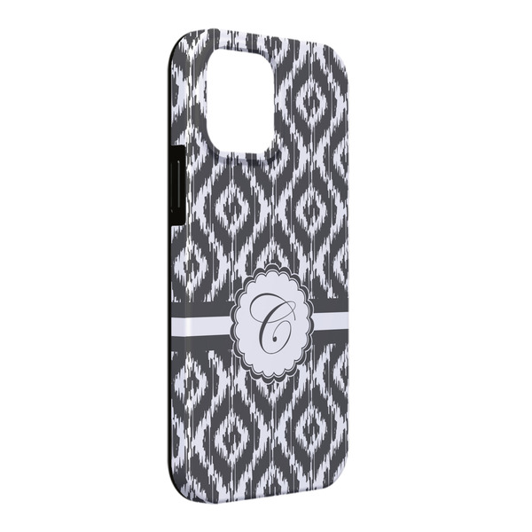 Custom Ikat iPhone Case - Rubber Lined - iPhone 13 Pro Max (Personalized)