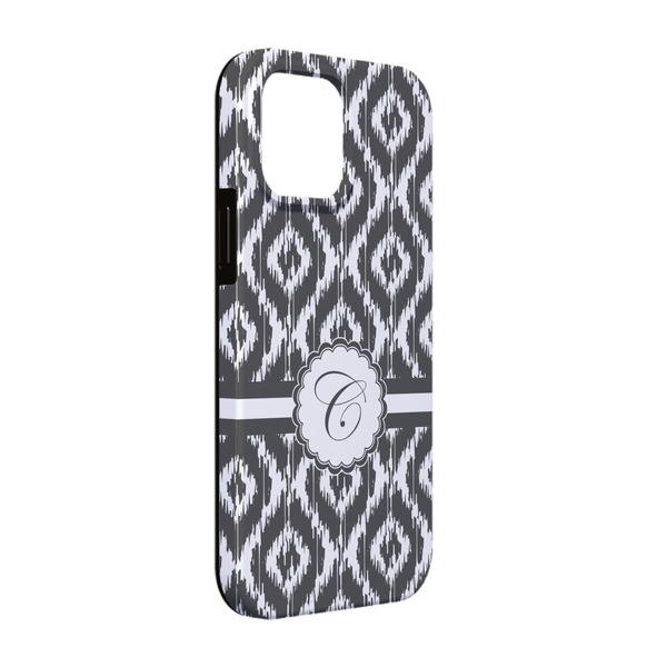 Custom Ikat iPhone Case - Rubber Lined - iPhone 13 Pro (Personalized)