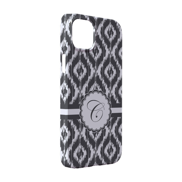 Custom Ikat iPhone Case - Plastic - iPhone 14 Pro (Personalized)