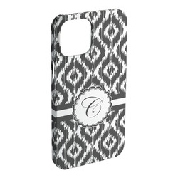 Ikat iPhone Case - Plastic - iPhone 15 Plus (Personalized)