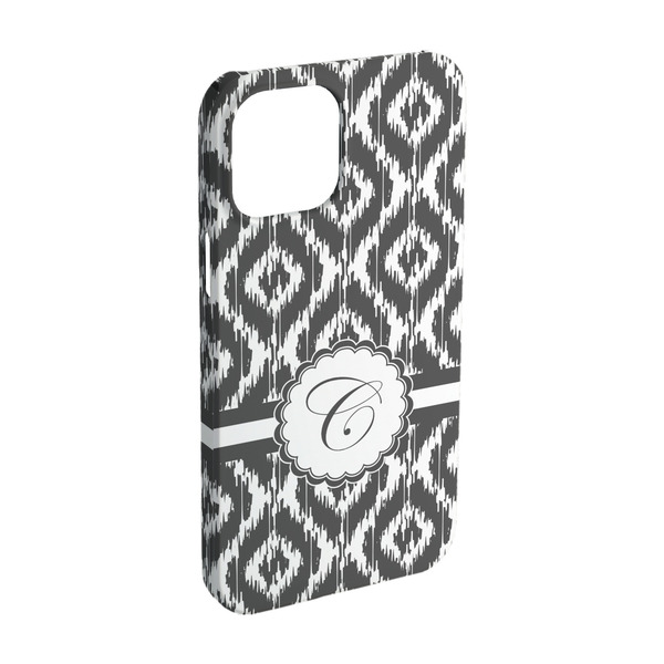 Custom Ikat iPhone Case - Plastic - iPhone 15 Pro (Personalized)