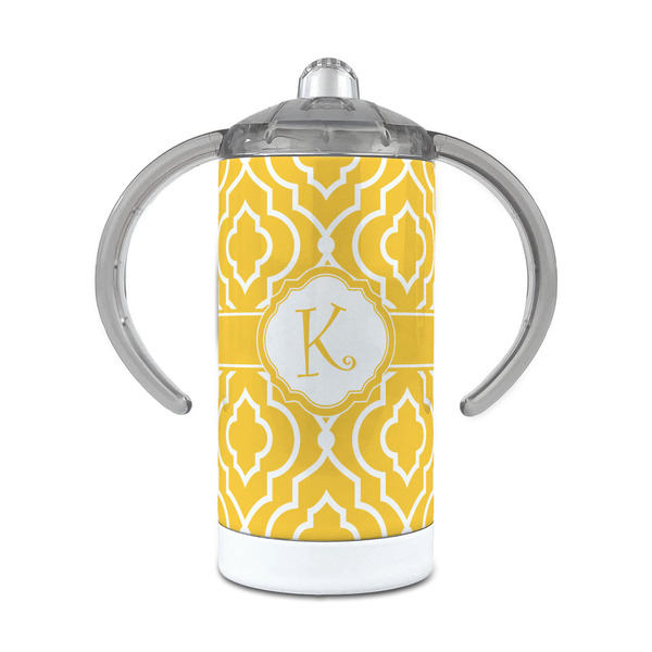 Custom Trellis 12 oz Stainless Steel Sippy Cup (Personalized)