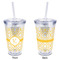 Trellis Acrylic Tumbler - Full Print - Approval