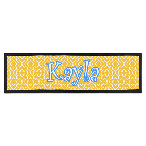 Custom Trellis Bar Mat - Large (Personalized)