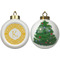 Trellis Ceramic Christmas Ornament - X-Mas Tree (APPROVAL)