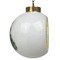 Trellis Ceramic Christmas Ornament - Xmas Tree (Side View)