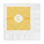 Trellis Embossed Decorative Napkins (Personalized)