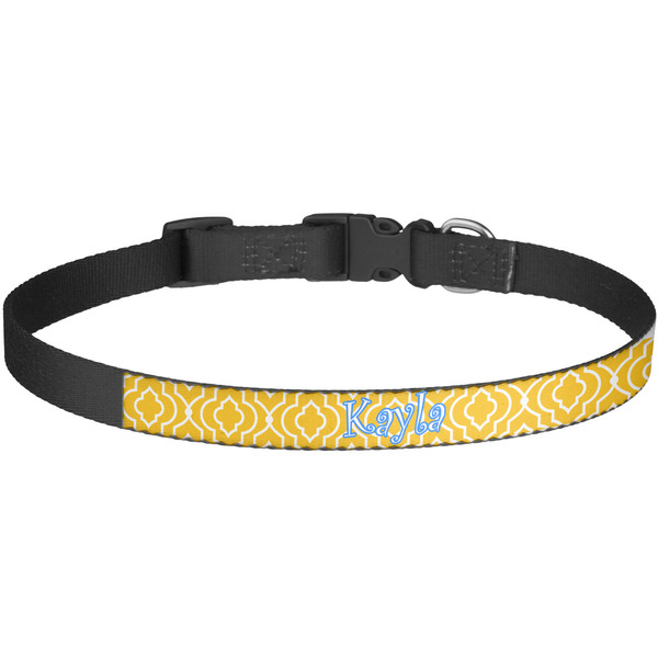 Custom Trellis Dog Collar - Large (Personalized)