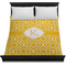 Trellis Duvet Cover - Queen - On Bed - No Prop