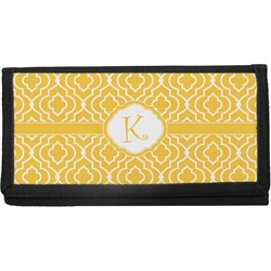 Trellis Canvas Checkbook Cover (Personalized)