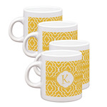 Trellis Single Shot Espresso Cups - Set of 4 (Personalized)