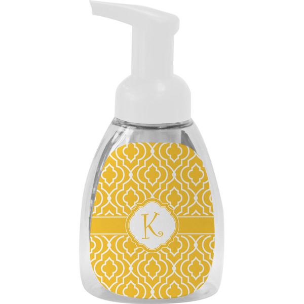 Custom Trellis Foam Soap Bottle - White (Personalized)