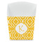 Trellis French Fry Favor Box - Front View