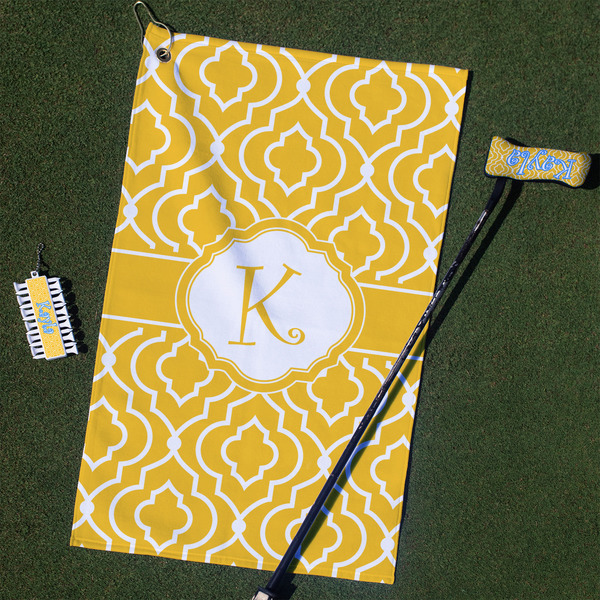 Custom Trellis Golf Towel Gift Set (Personalized)