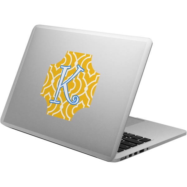 Custom Trellis Laptop Decal (Personalized)