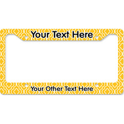 Trellis License Plate Frame - Style B (Personalized)