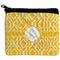 Trellis Neoprene Coin Purse - Front