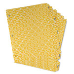 Trellis Binder Tab Divider - Set of 6 (Personalized)