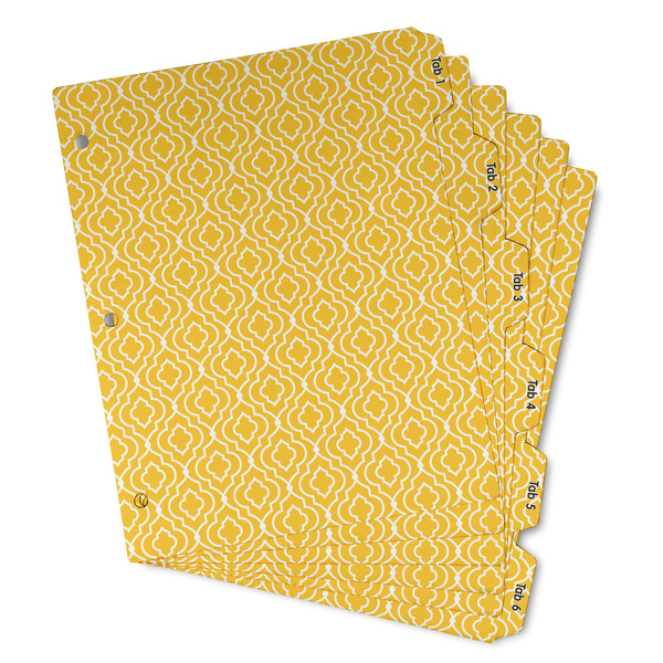 Custom Trellis Binder Tab Divider - Set of 6 (Personalized)