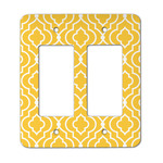 Trellis Rocker Style Light Switch Cover - Two Switch