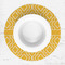 Trellis Round Linen Placemats - LIFESTYLE (single)