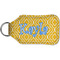 Trellis Sanitizer Holder Keychain - Small (Back)