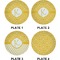 Trellis Set of Appetizer / Dessert Plates (Approval)