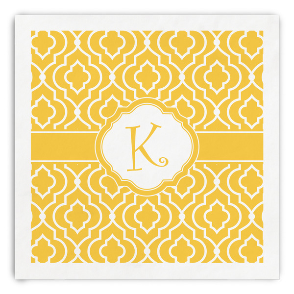 Custom Trellis Paper Dinner Napkins (Personalized)