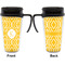 Trellis Travel Mug with Black Handle - Approval