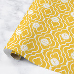 Trellis Wrapping Paper Roll - Medium - Matte (Personalized)