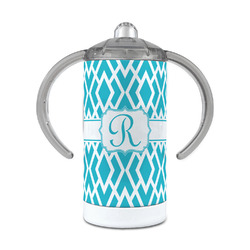 Geometric Diamond 12 oz Stainless Steel Sippy Cup (Personalized)