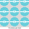 Geometric Diamond 2" Multipurpose Round Labels - Sheet