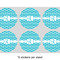 Geometric Diamond 3" Multipurpose Round Labels - Sheet