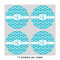 Geometric Diamond 4" Multipurpose Round Labels - Sheet