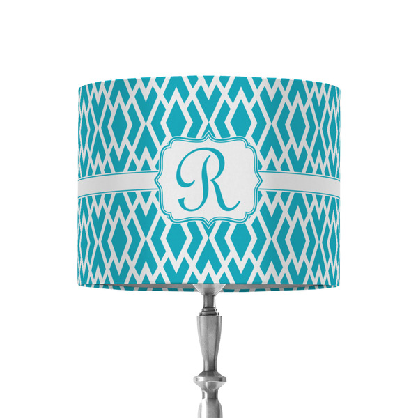 Custom Geometric Diamond 8" Drum Lamp Shade - Fabric (Personalized)