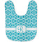 Geometric Diamond Baby Bib - AFT flat