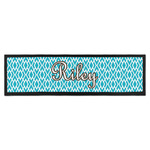 Geometric Diamond Bar Mat - Large (Personalized)