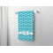 Geometric Diamond Bath Towel - LIFESTYLE