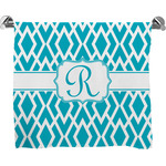 Geometric Diamond Bath Towel (Personalized)